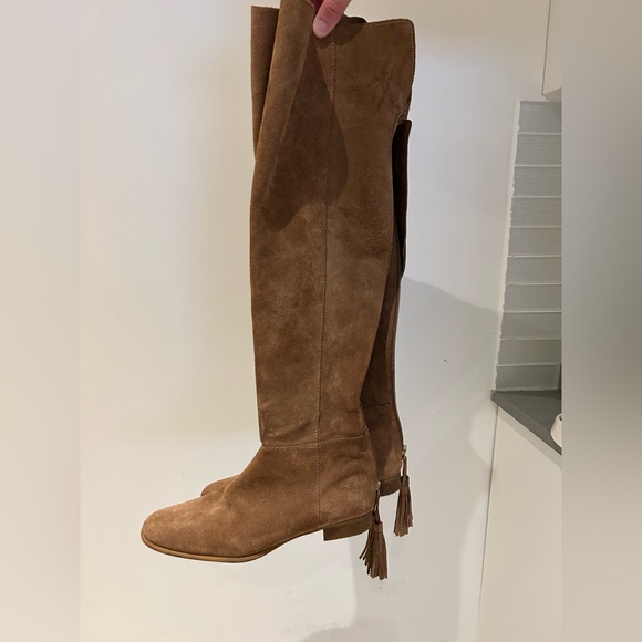 Zara Shoes - Zara Tall Suede Boots